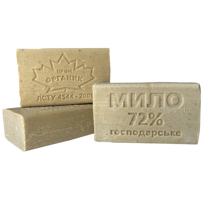 Мило тверде Проморганік Органік, господарське 72%, неупаковане, 200 г